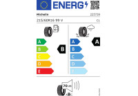215/60 VR16 TL 99V  MI PRIMACY 5 XL