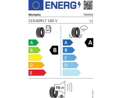 215/60 VR17 TL 100V MI PRIMACY 5 XL