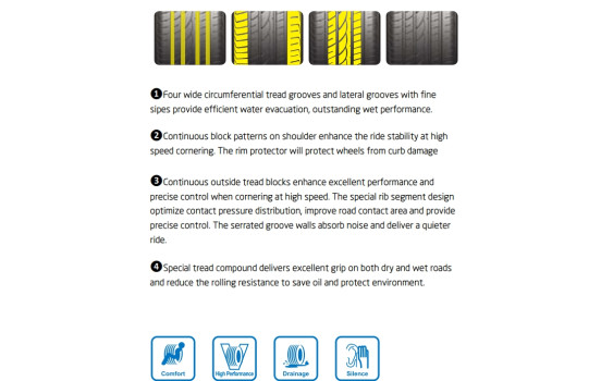Aplus A607 xl 245/40 R19 98W, Image 2