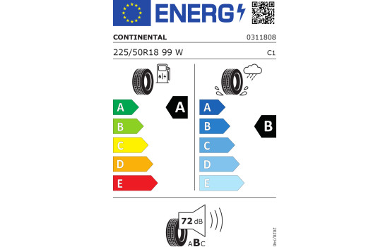 Continental Premium 6* 225/50 R18 99W, Image 2