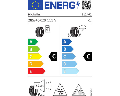 285/40 VR20 TL 111V MI ALPIN 5 * XL HL
