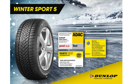 Dunlop Winter Sport 5 SUV 225/65 R17 102H, Image 2