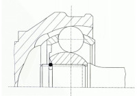 Kit de réparation de joint homocinétique, arbre de transmission 21590 Spidan