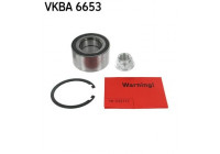 Kit de roulements de roue VKBA 6653 SKF