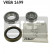 Kit de roulements de roue VKBA 1499 SKF