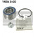 Kit de roulements de roue VKBA 3400 SKF