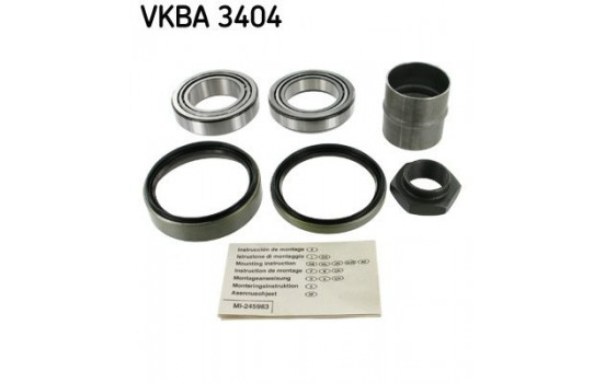 Kit de roulements de roue VKBA 3404 SKF