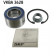 Kit de roulements de roue VKBA 3628 SKF, Vignette 2