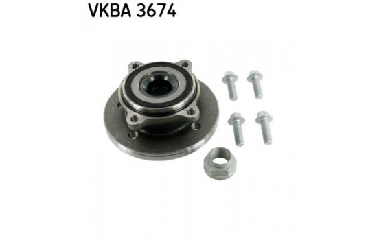 Kit de roulements de roue VKBA 3674 SKF