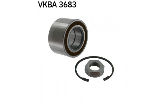 Kit de roulements de roue VKBA 3683 SKF