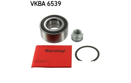 Kit de roulements de roue VKBA 6539 SKF