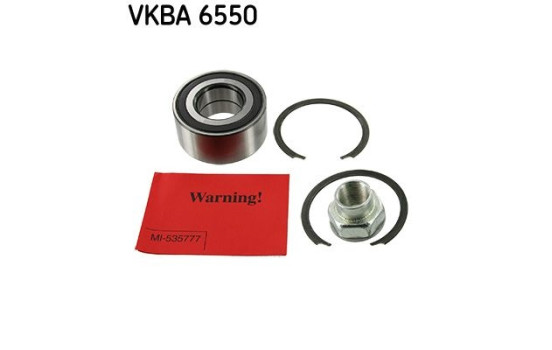 Kit de roulements de roue VKBA 6550 SKF