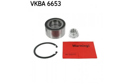 Kit de roulements de roue VKBA 6653 SKF