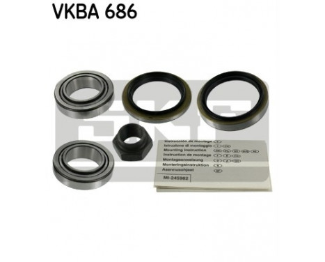 Kit de roulements de roue VKBA 686 SKF