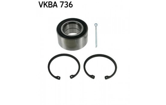 Kit de roulements de roue VKBA 736 SKF