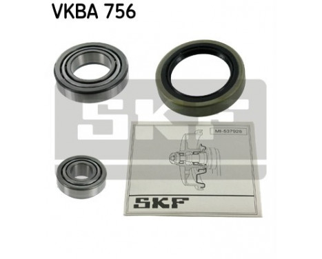 Kit de roulements de roue VKBA 756 SKF