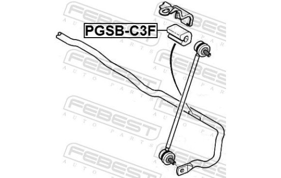 Coussinet de palier, stabilisateur, Image 2