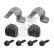 Kit de réparation, suspension du stabilisateur 23606 FEBI, Vignette 2