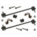 Kit de réparation, suspension du stabilisateur 37076 FEBI