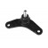 Rotule de suspension 220375 ABS