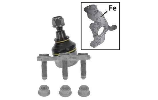 Rotule de suspension VO-BJ-1860 Moog, Image 3
