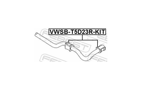 Coussinet de palier, stabilisateur, Image 2
