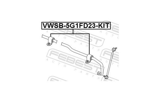 Coussinet de palier, stabilisateur, Image 2