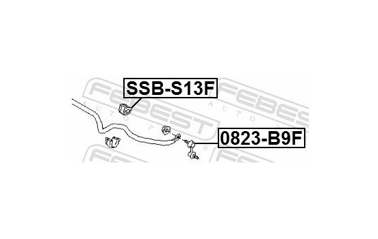 Coussinet de palier, stabilisateur, Image 2