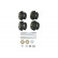 Kit de réparation, suspension de roue 290057 ABS