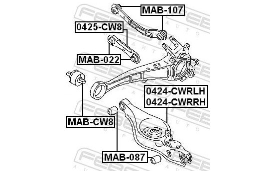 Suspension, bras de liaison, Image 2