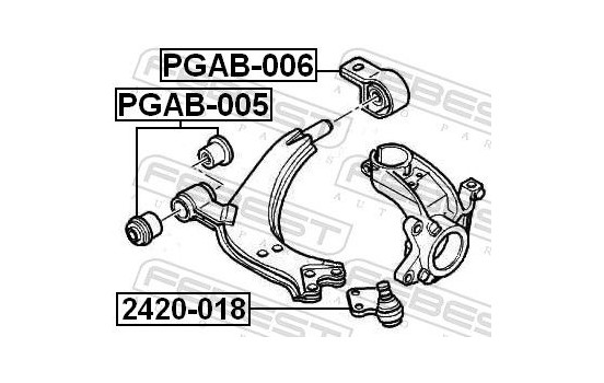 Suspension, bras de liaison, Image 2