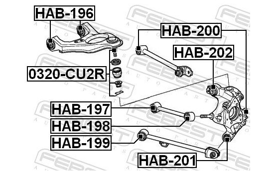 Suspension, bras de liaison