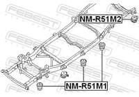 Suspension, corps de l'essieu