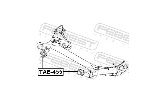 Suspension, corps de l'essieu, Image 2