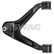 Bras de commande, suspension de roue 37943659 Swag