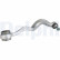 Bras de commande, suspension de roue TC7615 Delphi