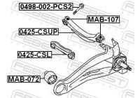 Bras de liaison, suspension de roue