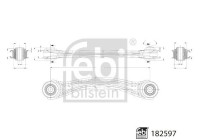 bras de support avec roulements 182597 FEBI