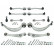 Jeu de bras, suspension de roue MEYLE-HD Quality 116 050 0189/HD