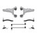 Kit de réparation, Triangle de suspension 219923 ABS