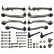 Kit de réparation, Triangle de suspension 48900 FEBI