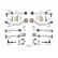 Kit de réparation, Triangle de suspension SMARTKIT 219900 ABS