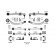 Kit de réparation, Triangle de suspension SMARTKIT 219902 ABS