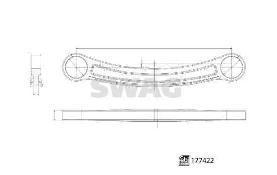 Rotule de direction 33104105 Swag, Image 3