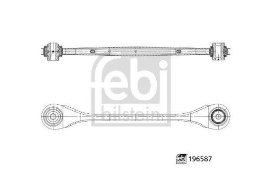 Triangle de suspension 196587 FEBI
