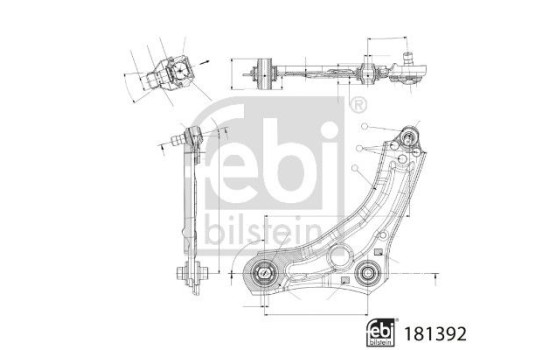 Triangle, suspension 181392 FEBI, Image 2