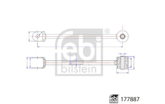 Triangle, suspension de roue 177887 FEBI, Image 3