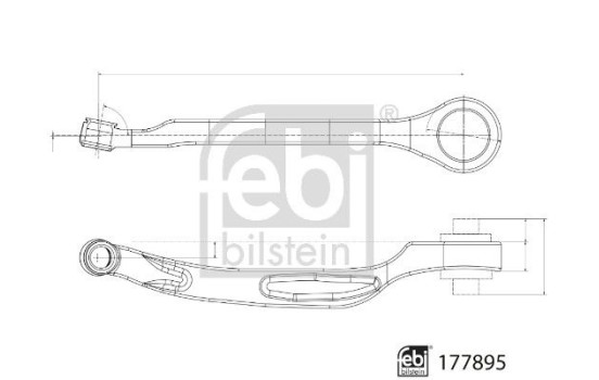 Triangle, suspension de roue 177895 FEBI, Image 3