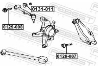 Vis de correction du carrossage
