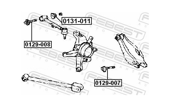 Vis de correction du carrossage